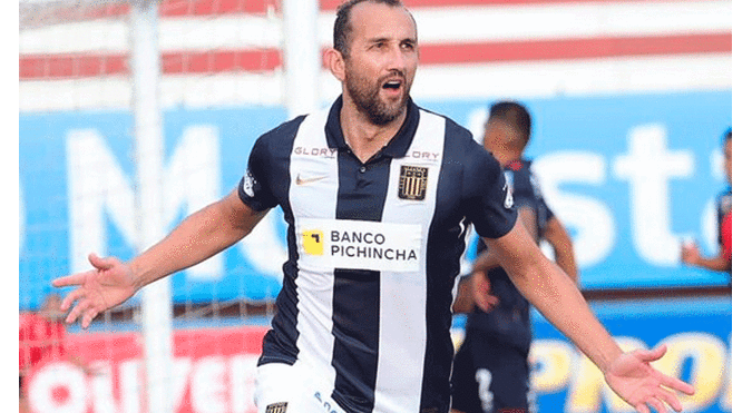 Hernán Barcos marcó el único gol de partido ante 'Muni'