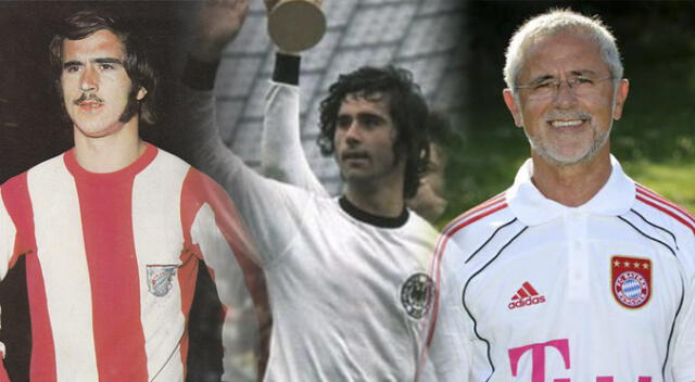 Gerd Müller figura mundial del fútbol Bayern Múnich Alemania