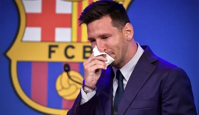 Laporta habló sobre la salida de Lionel Messi