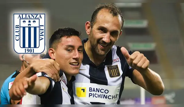 Áxel Moyano celebración de primer gol en el clásico ante Universitario