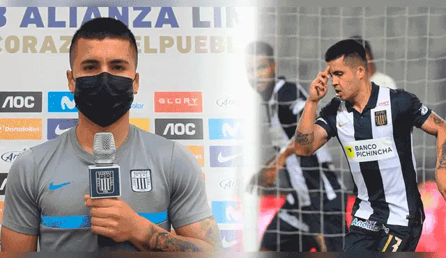 Ricardo Lagos marcó el primer gol de Alianza en el clásico
