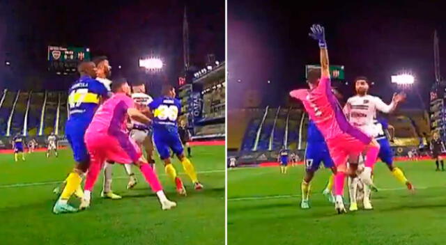 Árbitro anuló gol de Patronato a pesar de que la falta fue de Luis Advíncula