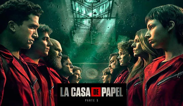 La quinta y última temporada de La casa de papel tendrá 10 episodios. Foto: composición/Netflix