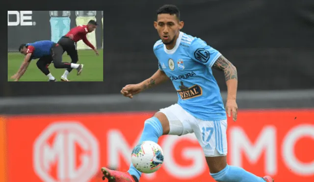 Gonzáles y Flores no se dieron tregua en una pelea por el balón