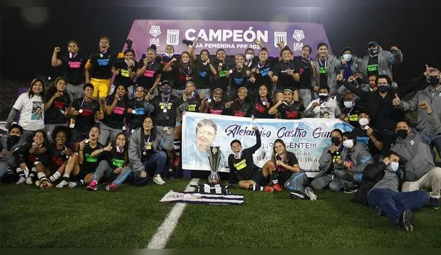 Alianza Lima se consagró campeón de la Liga Femenina.