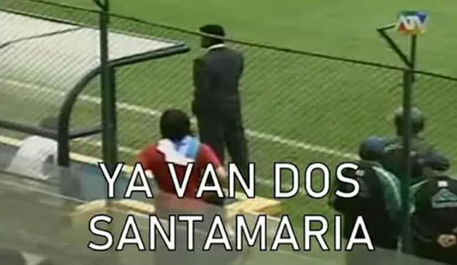 Santamaría no jugó un buen partido ante Brasil. Foto: Memes   