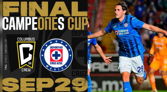 Cruz Azul vs. Columbus Crew este miércoles 29 de septiembre. Cruz Azul vs. Columbus Crew este miércoles 29 de septiembre.