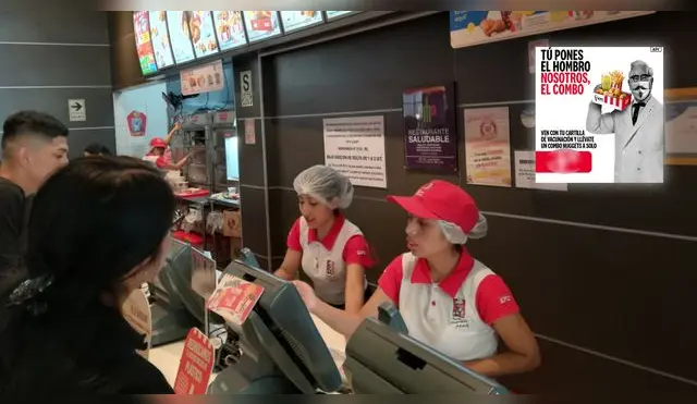 KFC ofrece descuento exclusivo a personas vacunadas contra la covid-19