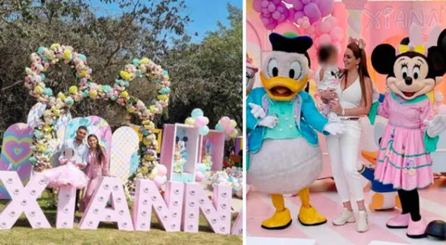 Samahara Lobaton y Youna celebraron el cumpleaños de su hija.