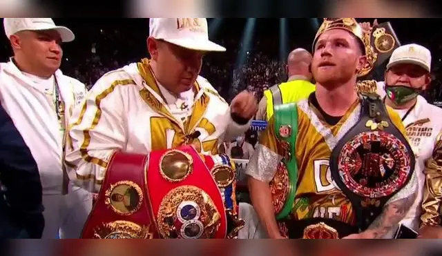 Por nocaut Canelo Álvarez derrotó a Plant y hace historia en el boxeo