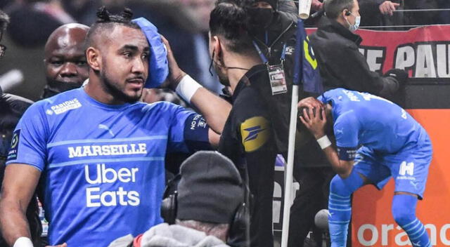 Dimitri Payet recibió botellazo en Olympique Marsella