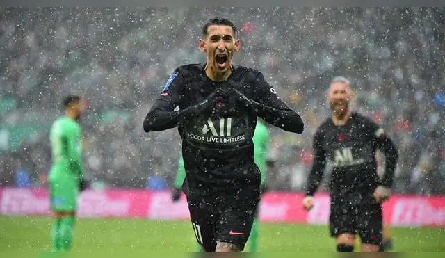 PSG venció 3-1 a Saint Étienne por la Ligue 1