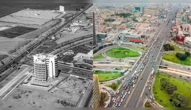 La avenida Javier Prado con Paseo de la República en 1950 ¿la reconoces?