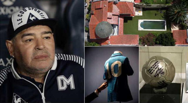 Este domingo, vía on line, se remataron algunas propiedades del Diego.