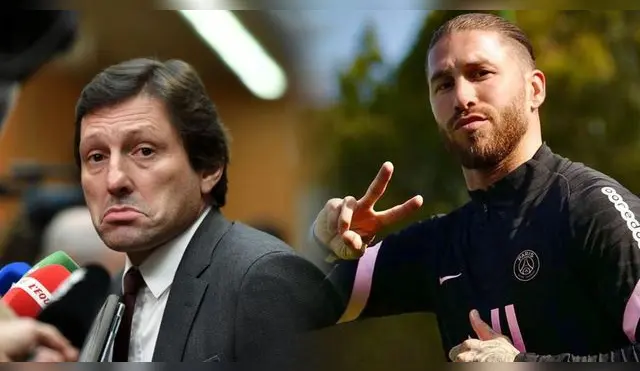 PSG: Leonardo se refiere a Sergio Ramos
