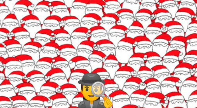 Reto visual navideño: Encuentra la oveja entre tanto Papa Noel en 10 segundos Reto visual navideño: Encuentra la oveja entre tanto Papa Noel en 10 segundos