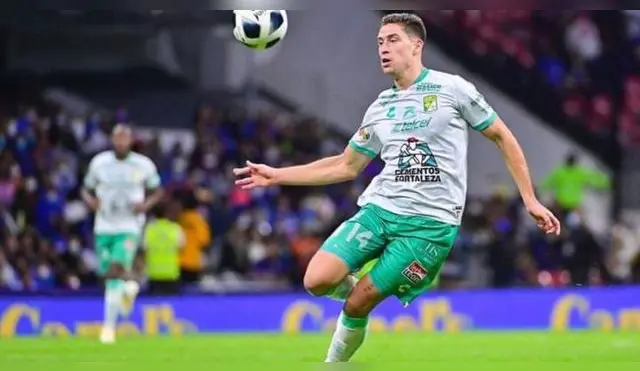 Santiago Ormeño llegó a León a mediados del 2021.