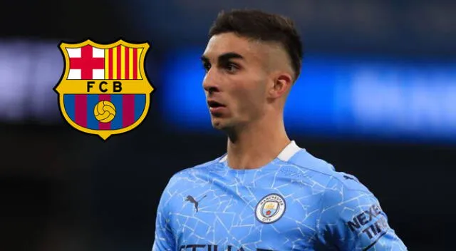 Ferran Torres tenía contrato con Manchester City hasta junio del 2025.