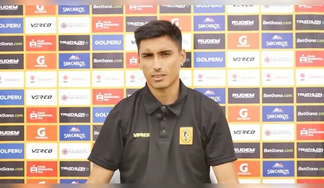 José Manzaneda afirmó que su objetivo para el 2022 es campeonar con Cantolao.