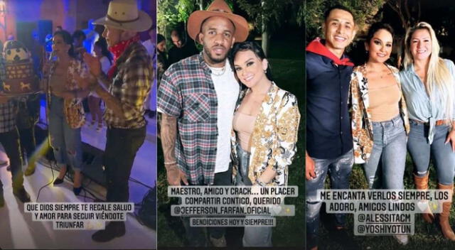 Invitados al cumpleaños de Paolo Guerrero