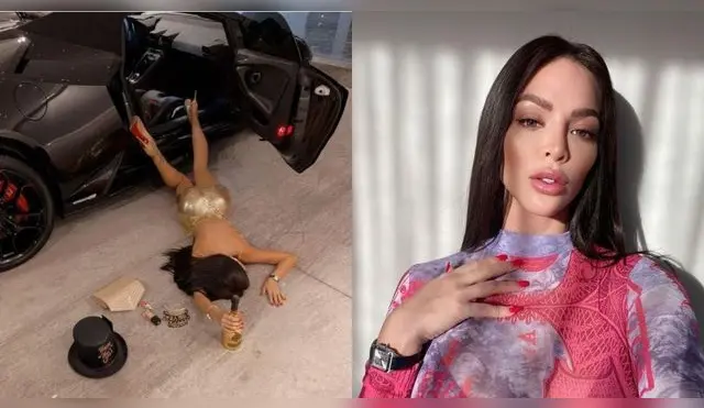 Sheyla Rojas compartió en redes divertida fotografía tras celebrar el Año Nuevo 2022