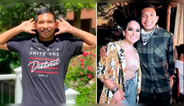 Edison Flores junto a Daniel Darcourt por el cumpleaños de Paolo Guerrero