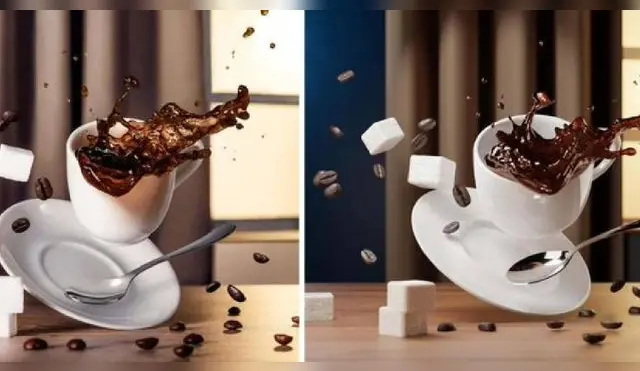 Reto visual: Identifica cuál es la taza de café real y otra digital en 5 segundos