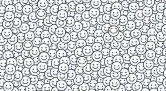 Reto visual: Encuentra las caritas diferentes en 10 segundos Reto visual: Encuentra las caritas diferentes en 10 segundos