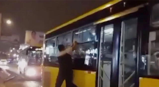 ‘Tilín del Metropolitano’ fue capturado cuando robaba en celular