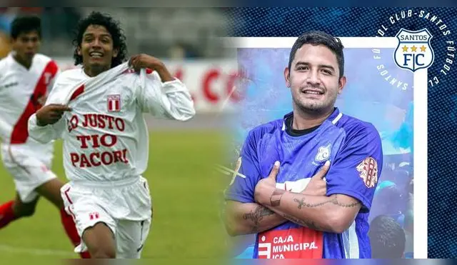 Reimond Manco en Santos FC de Nazca