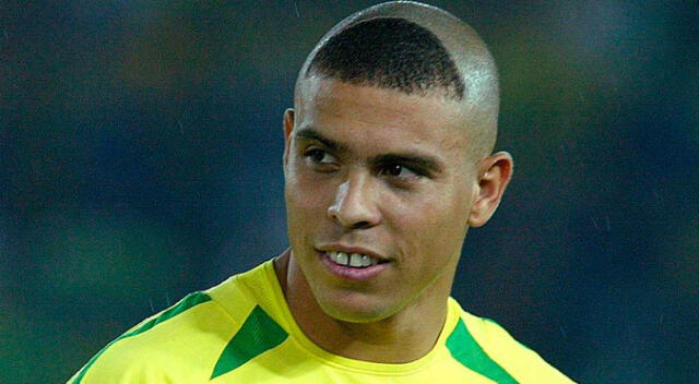 Ronaldo y el particular corte que lució en Corea-Japón 2002