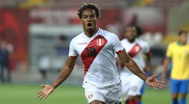 André Carrillo se unirá a los trabajos de la Selección Peruana
