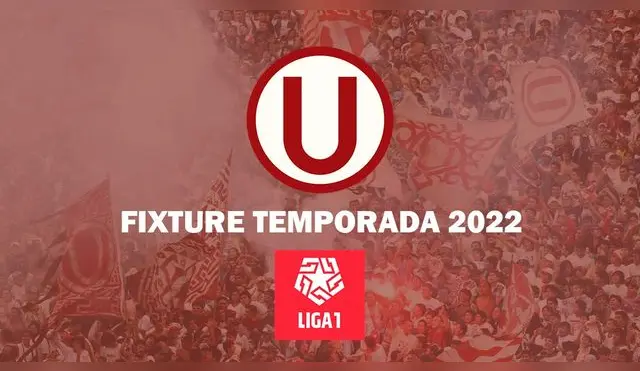 Fixture de Universitario en Liga 1 2022