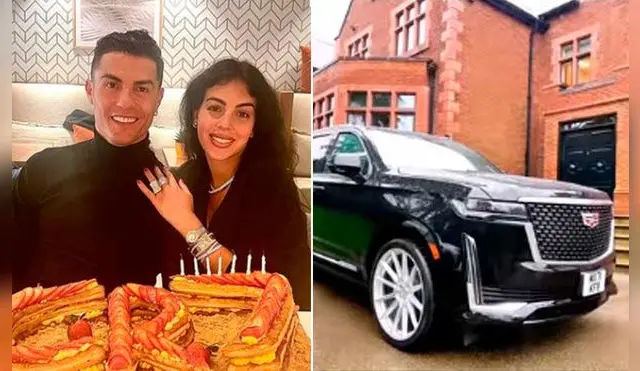Georgina le obsequia a Cristiano Ronaldo camioneta de $100 mil por su cumpleaños - VIDEO