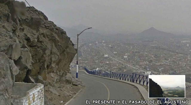 El Agustino lucía totalmente diferente.