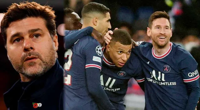 Maurcio Pochettino se mostró conforme con la actuación del PSG ante Real Madrid.