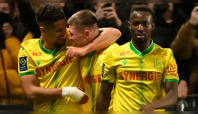 Nantes dio la sorpresa y derrotó a PSG en la fecha 25 de la Ligue 1.