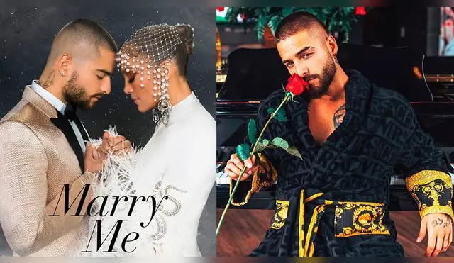 Maluma fue co-protagonista de 'Marry Me' al lado de Jennifer López.