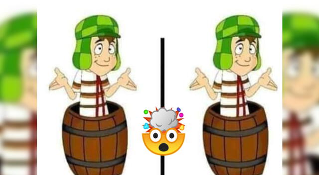 El Chavo del 8 haciendo de las suyas: encuentra la única diferencia en reto visual