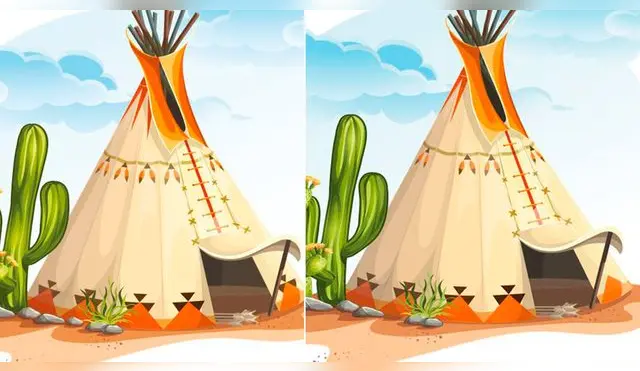 Reto visual: descubre dónde están las 10 diferencias en esta imagen en 15 segundos