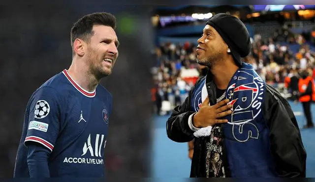 Ronaldinho salió en defensa de Messi por las duras críticas que recibió