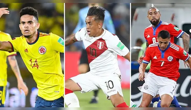 Tres selecciones de Sudamérica por el cupo a repechaje para Qatar 2022