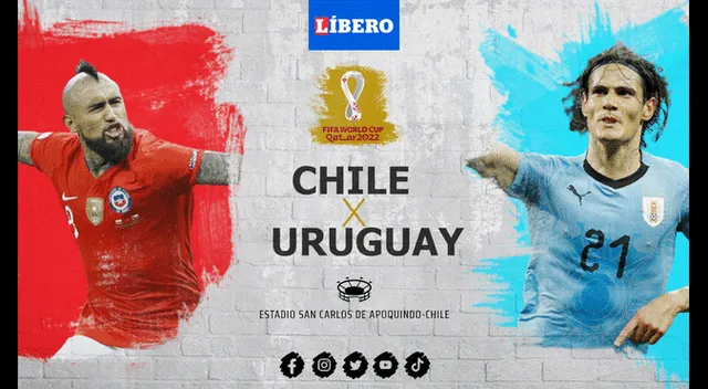 Chile recibe a Uruguay por un lugar en el repechaje.
