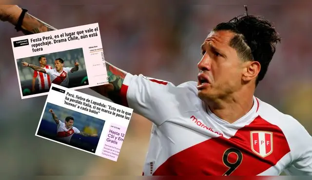 Gianluca Lapadula es portado de los medios italianos tras clasificación de Perú al repechaje