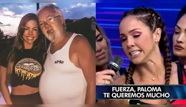 EEG: Paloma Fiuza vuelve al reality entre lágrimas luego de la muerte de su padre