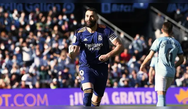 Karim Benzema anotó doblete en la victoria del Real Madrid