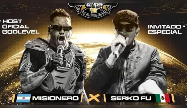 God Level All Stars 2022: Misionero y Serko Fu serán los hosts de las batallas de freestyle