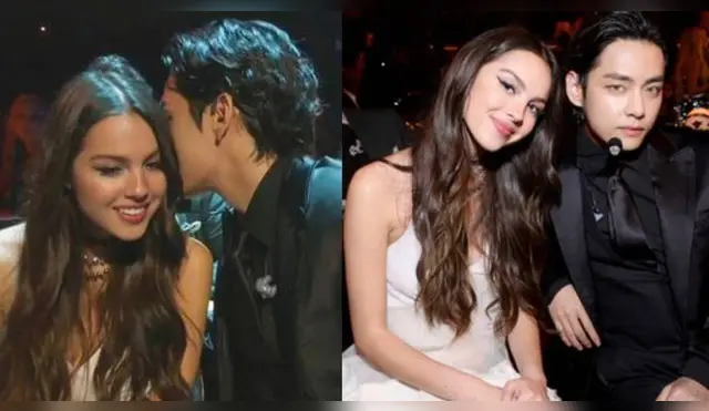 ¿Qué le dijo Taehyung de BTS a Olivia Rodrigo en los Grammy 2022?