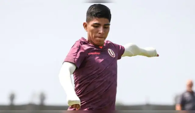 Piero Quispe fue titular en todos los partidos de la 'U' en la temporada 2022.