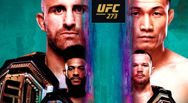 UFC 273 en vivo, Volkanovski vs. Korean Zombie